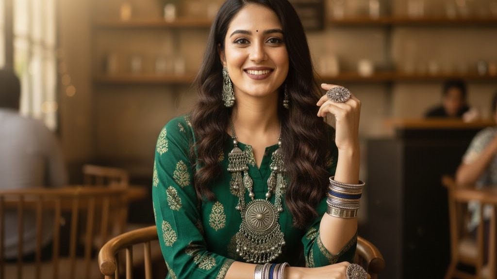 Styling the Timeless Vintage Look with Oxidised Silver