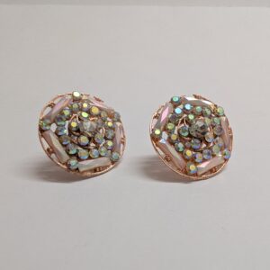 Emerald-Cut Crystal Statement Studs