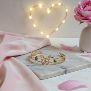 Golden Butterfly & Turquoise Dream Handcuff